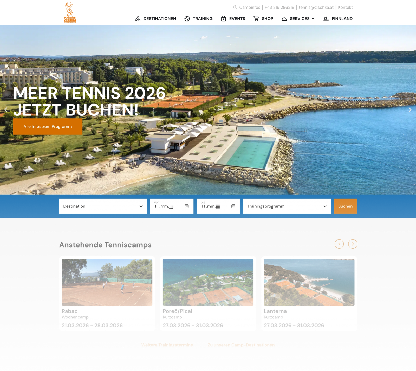 Webseite zischka | merakee